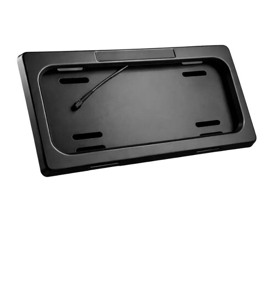 Ghost Curtain License Plate cover