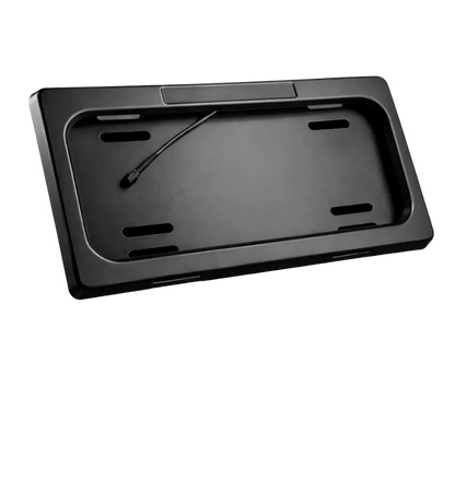 Ghost Curtain License Plate cover